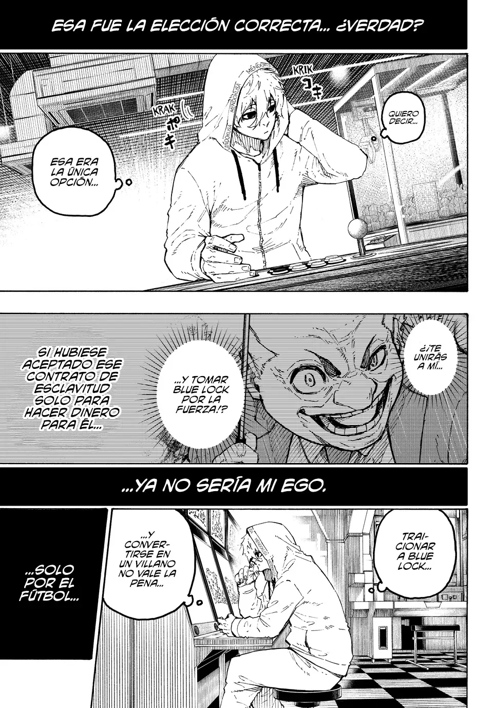 Blue Lock Capitulo 309: Reunión página 17