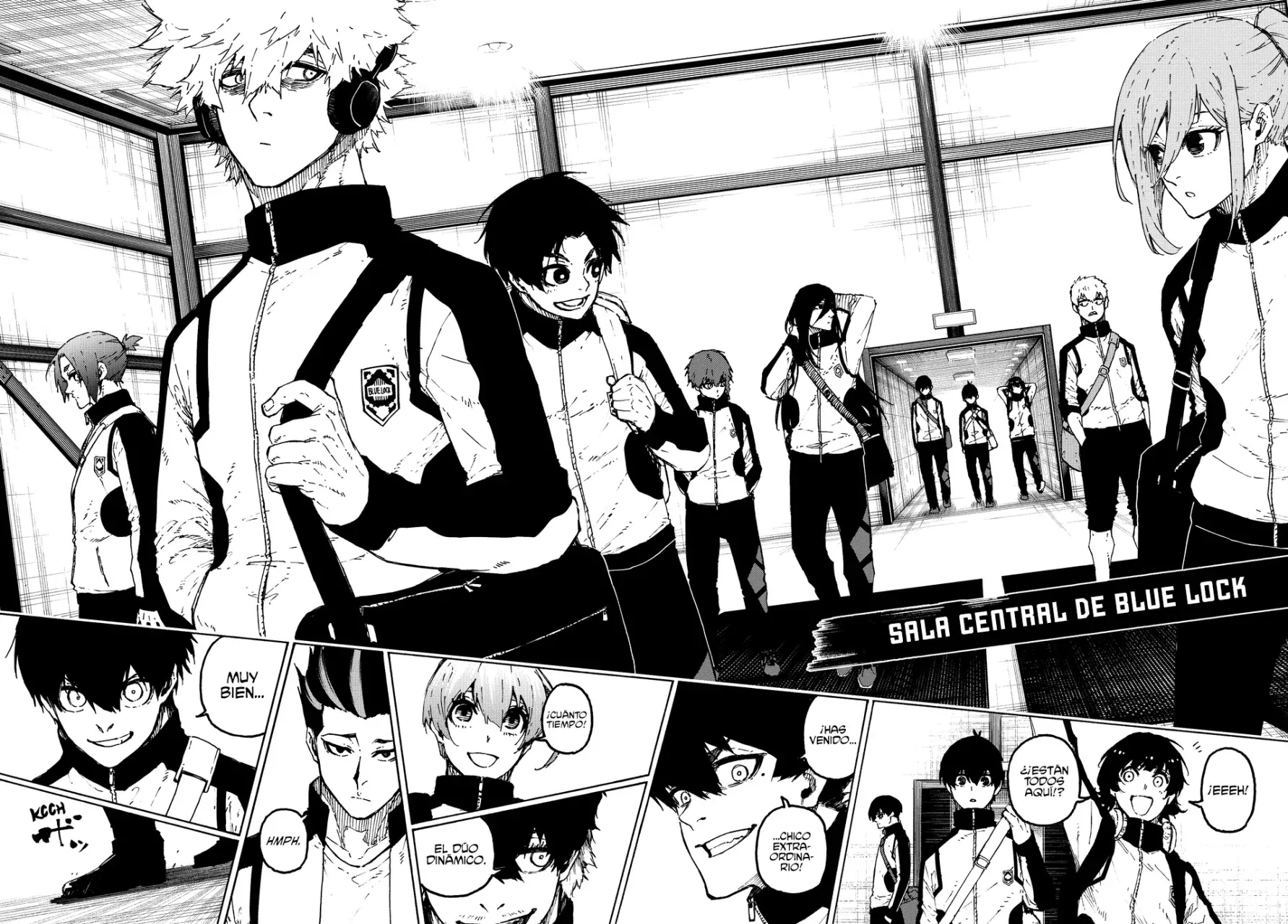 Blue Lock Capitulo 309: Reunión página 9