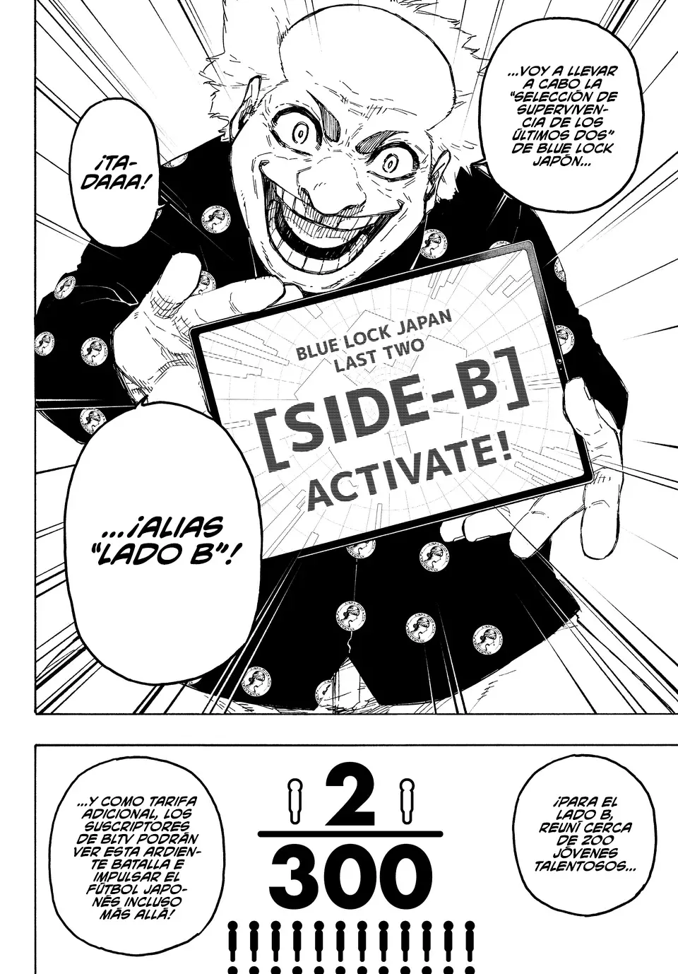 Blue Lock Capitulo 311: Lado B página 13