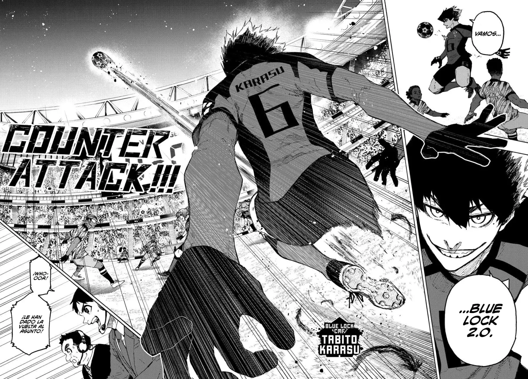 Blue Lock Capitulo 313: Guerreros de apertura página 14