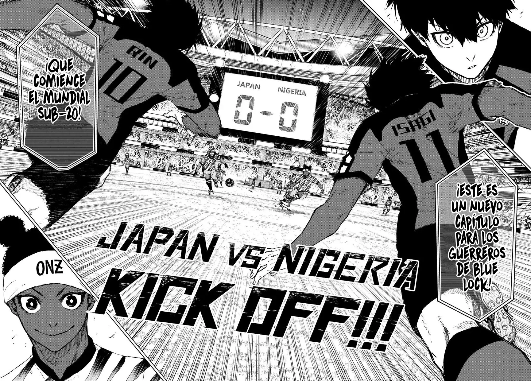 Blue Lock Capitulo 313: Guerreros de apertura página 7