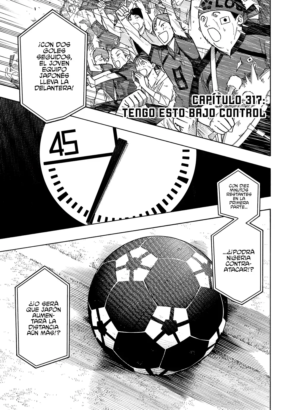 Blue Lock Capitulo 317: Tengo esto bajo control página 4