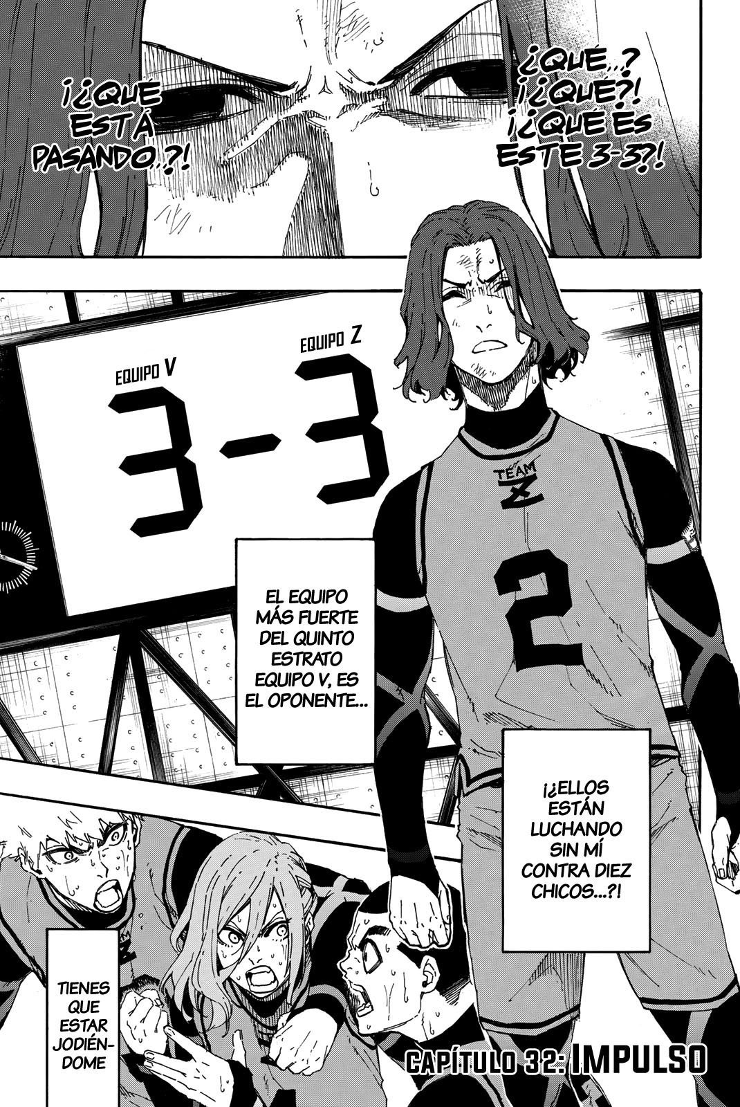 Blue Lock Capitulo 32: Impulso página 6