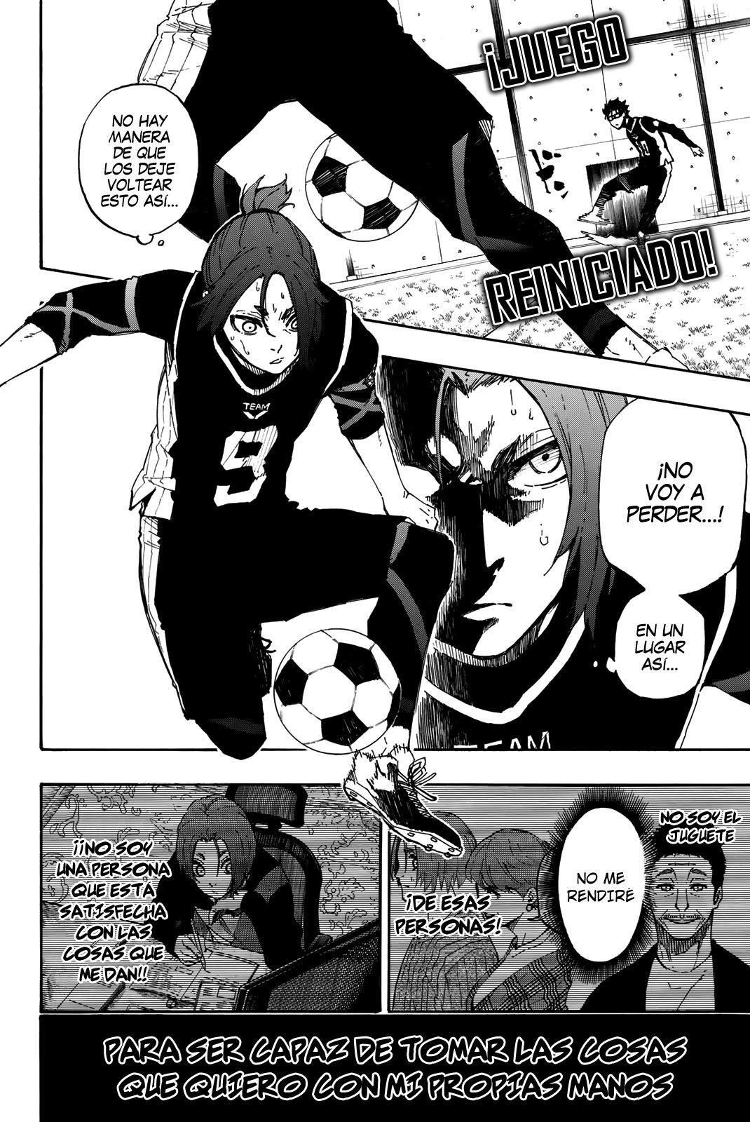 Blue Lock Capitulo 32: Impulso página 9