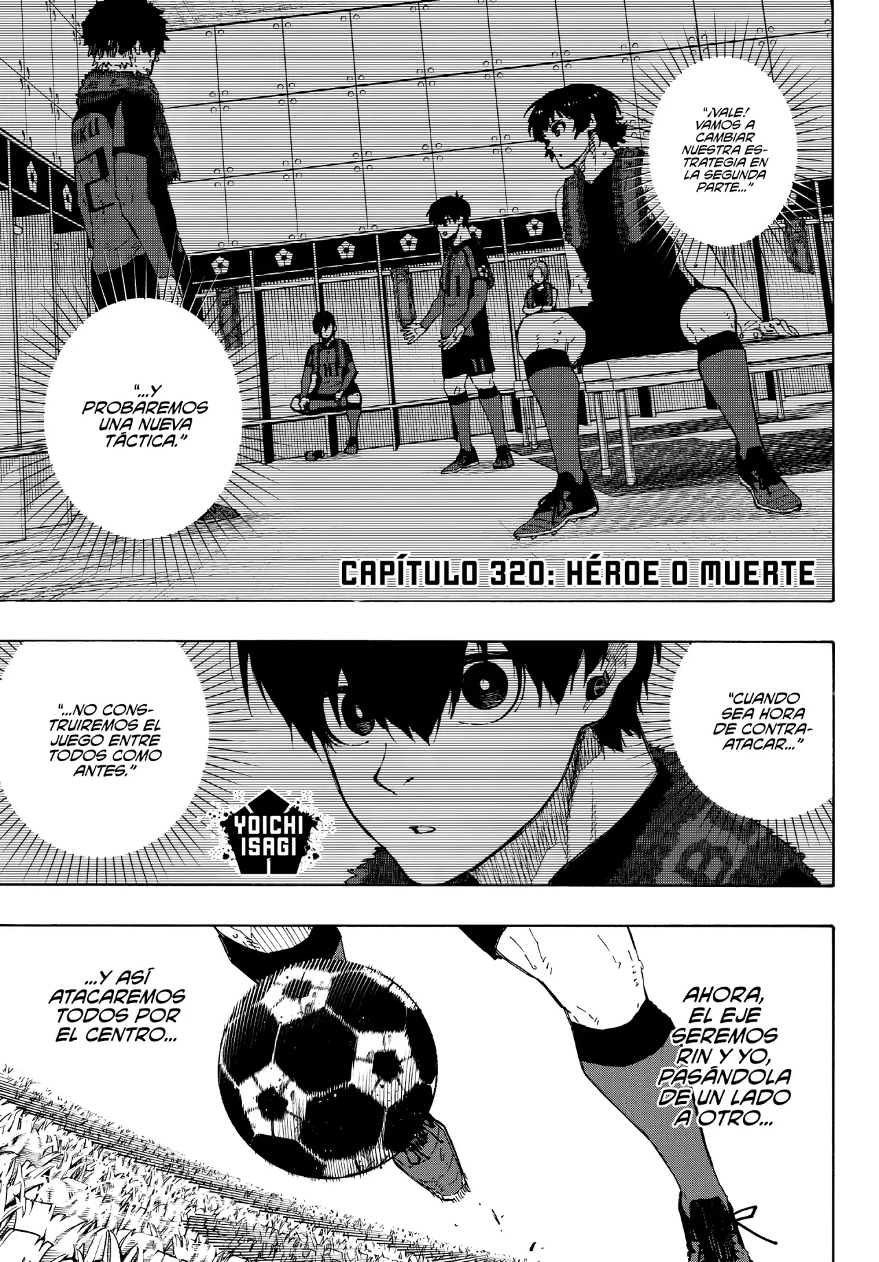 Blue Lock Capitulo 320: Héroe o muerte página 4