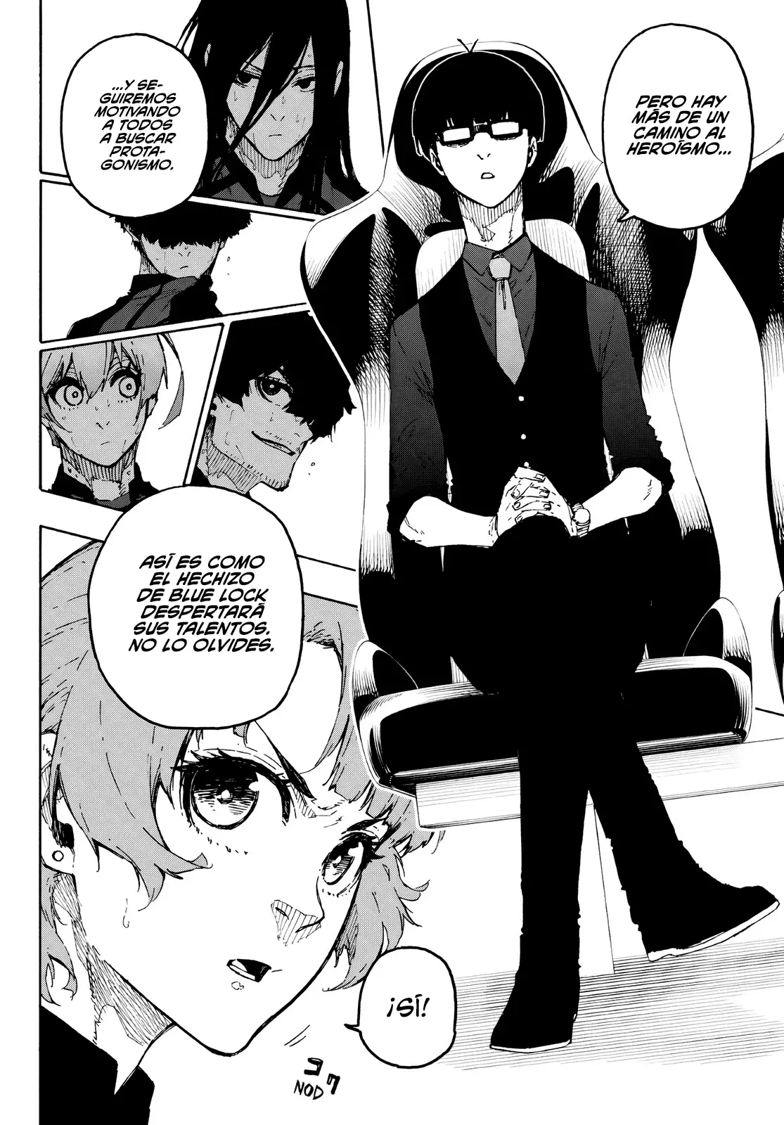Blue Lock Capitulo 321: Insaciable página 10