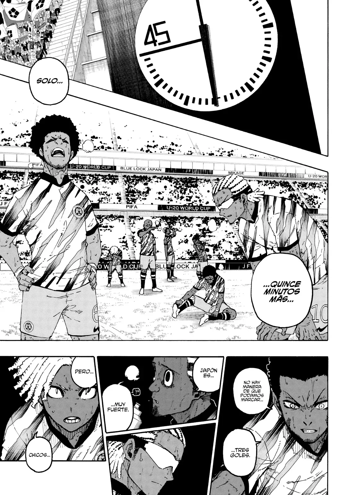 Blue Lock Capitulo 321: Insaciable página 11