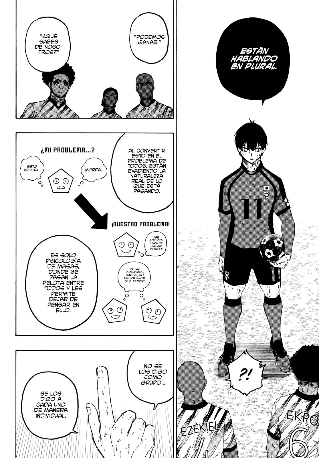 Blue Lock Capitulo 321: Insaciable página 16