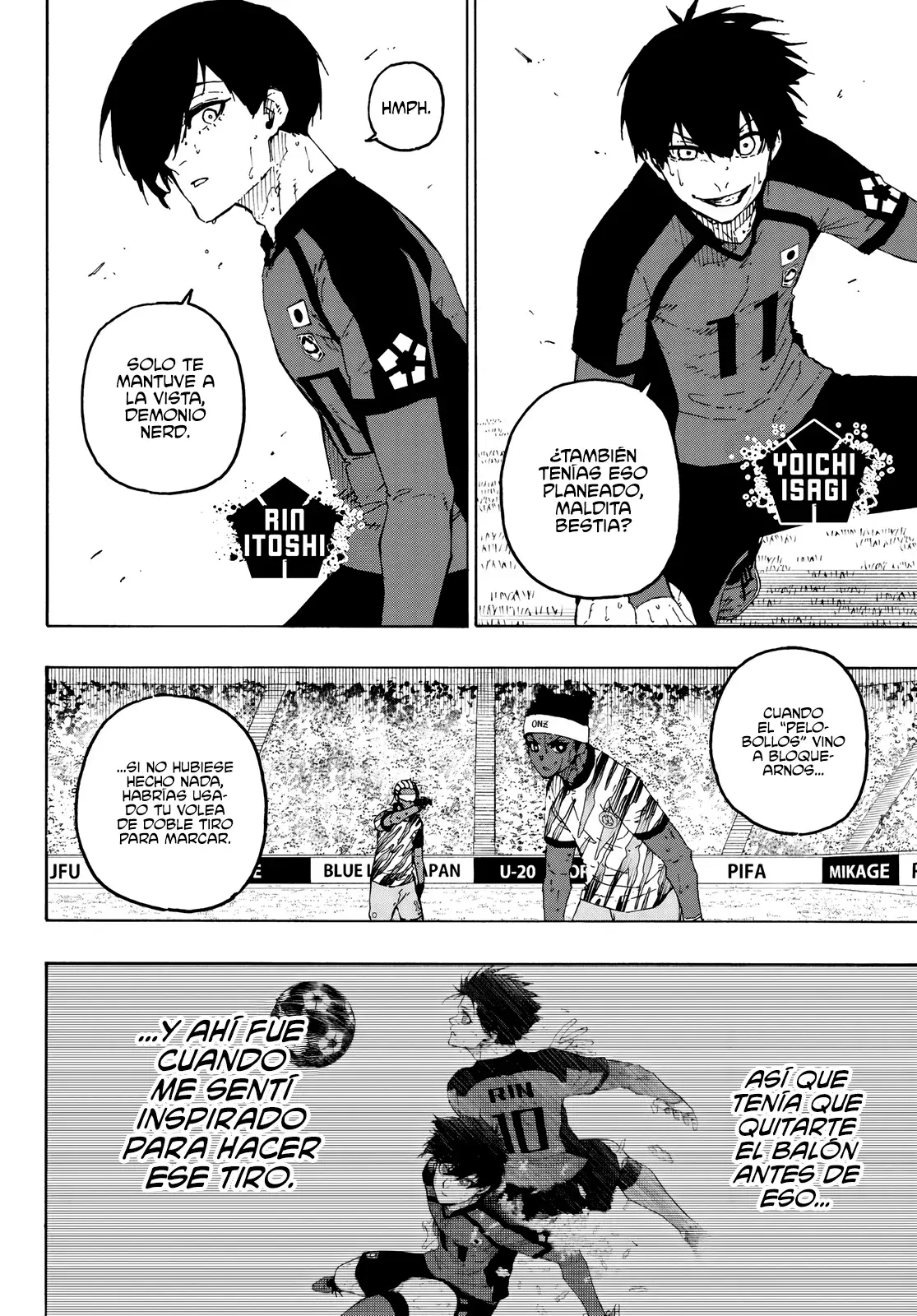 Blue Lock Capitulo 321: Insaciable página 6