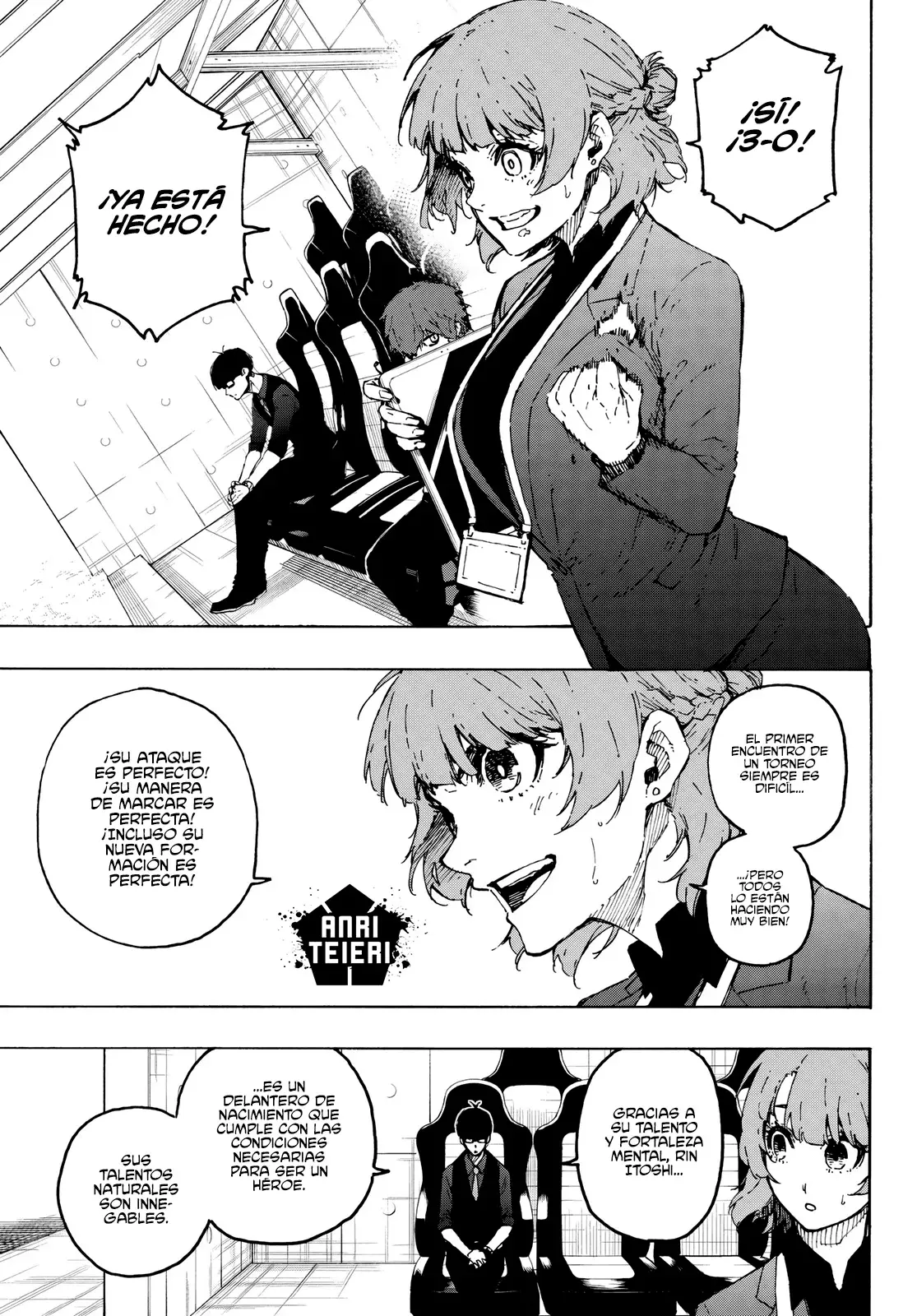 Blue Lock Capitulo 321: Insaciable página 9