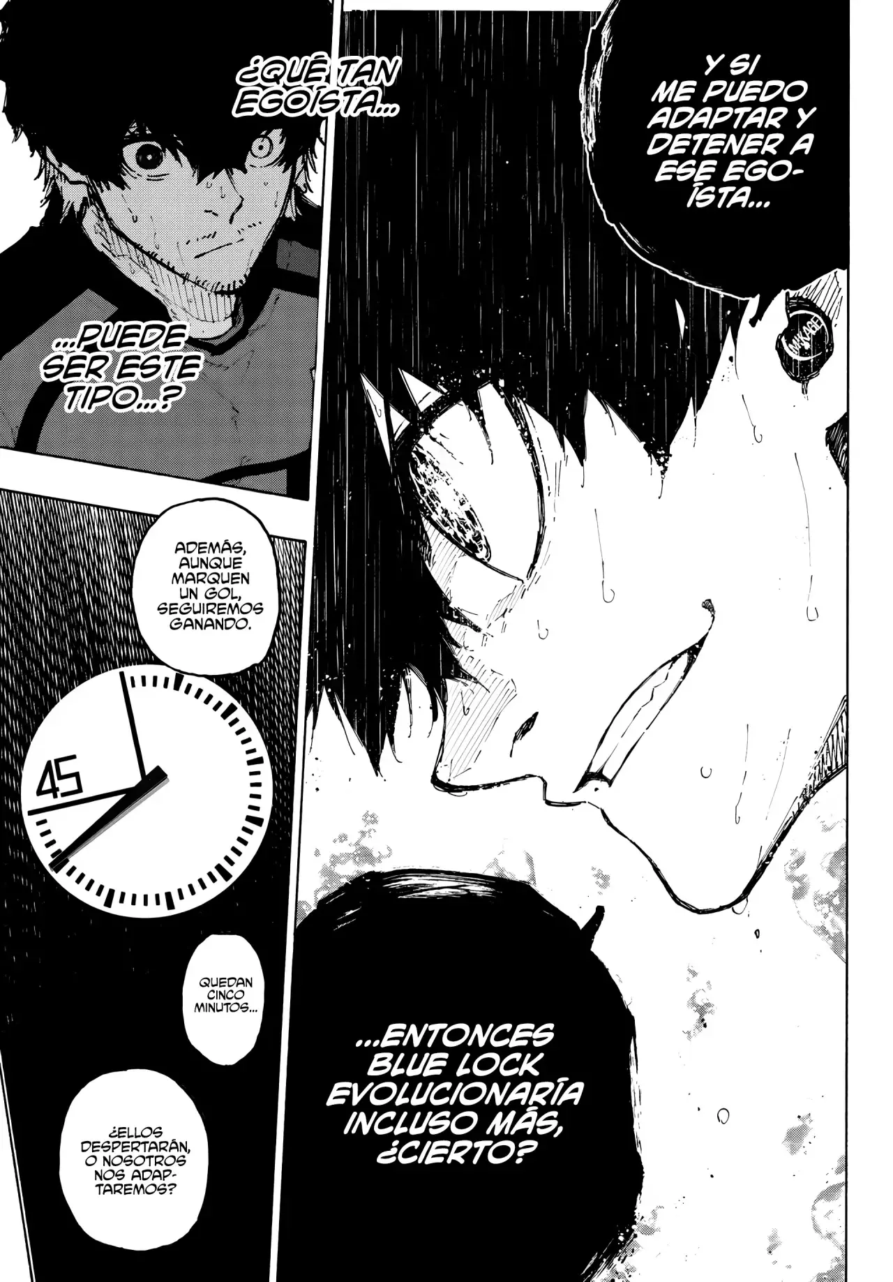 Blue Lock Capitulo 323: Luz de esperanza página 8