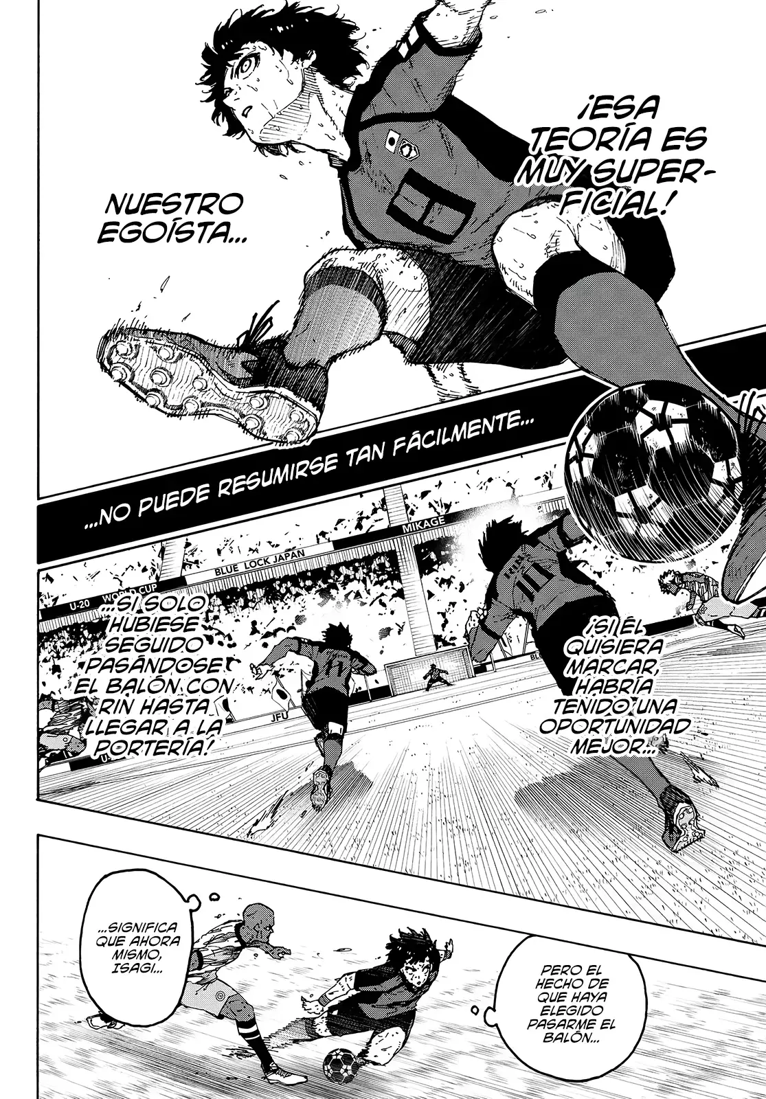 Blue Lock Capitulo 325: El alumno se convierte en el maestro página 9