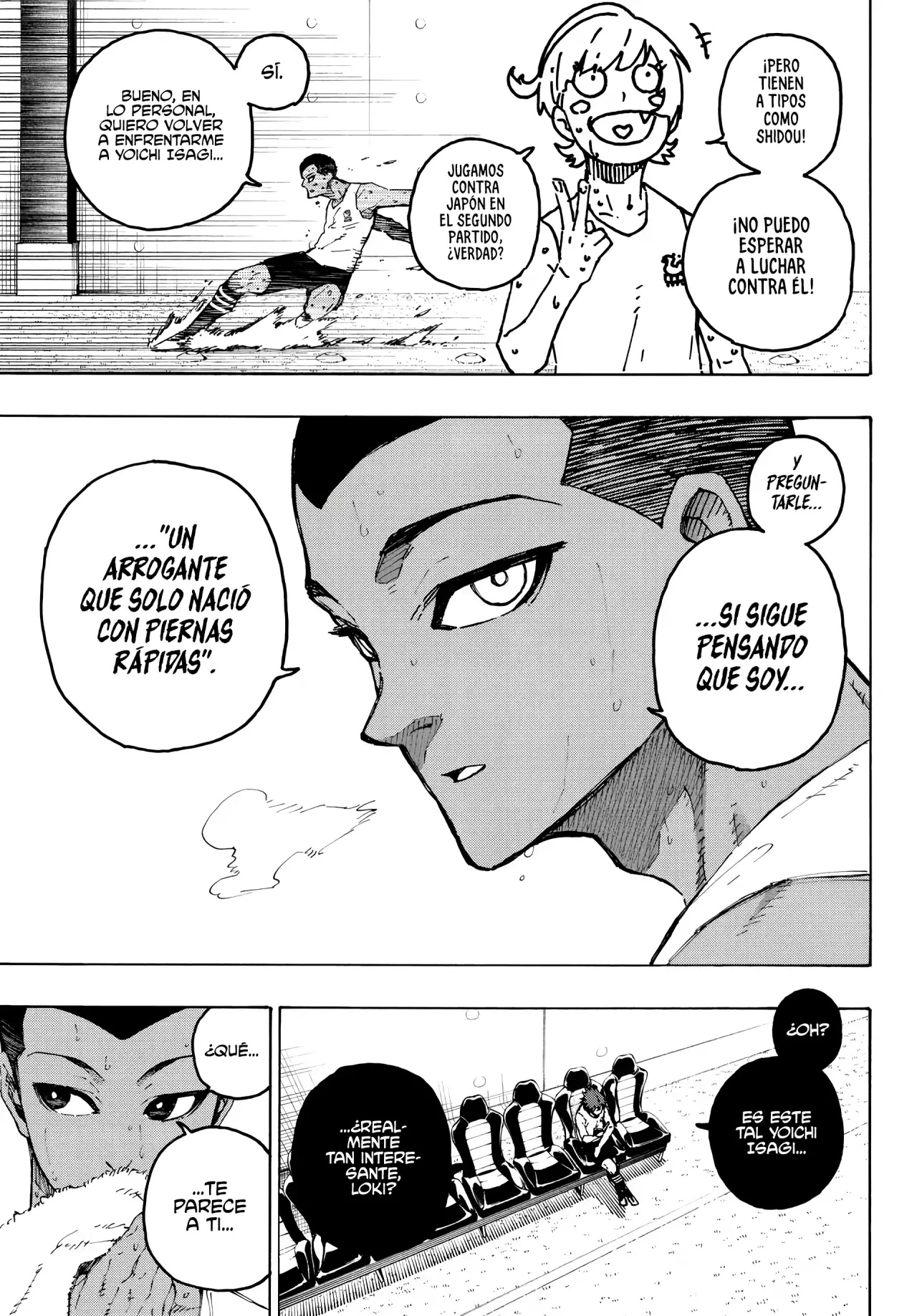 Blue Lock Capitulo 326: Soda página 19