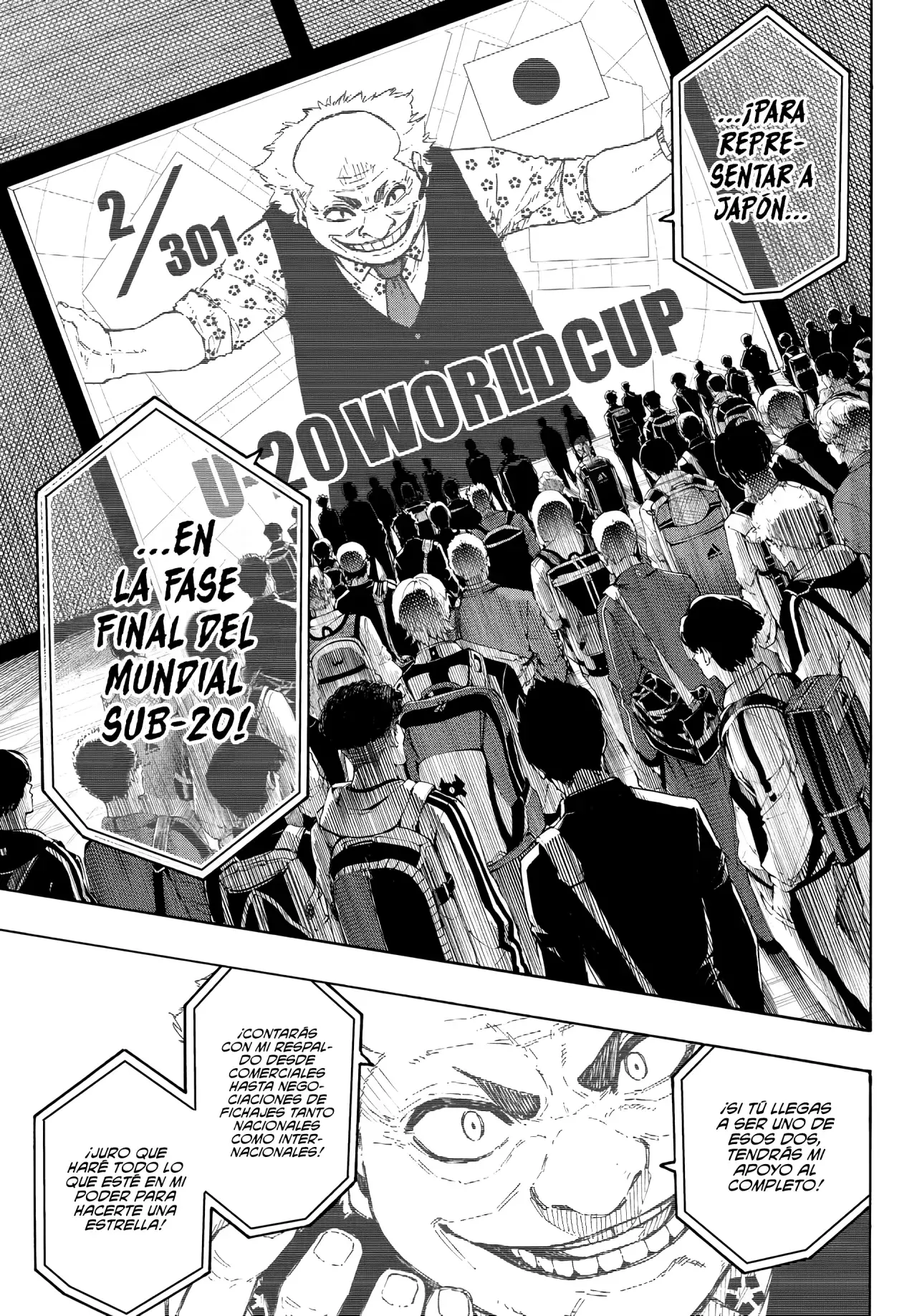 Blue Lock Capitulo 327: Jaula para pájaros (parte 1) página 6