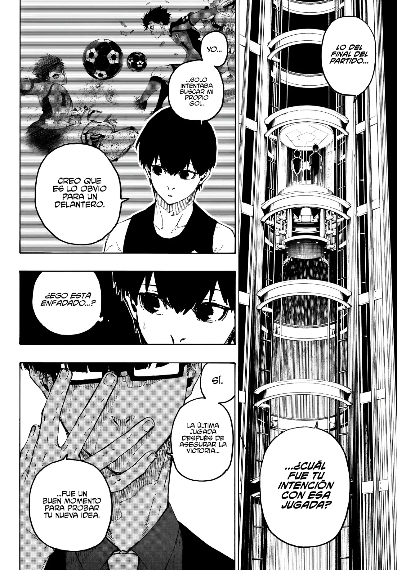 Blue Lock Capitulo 328: Dios página 5