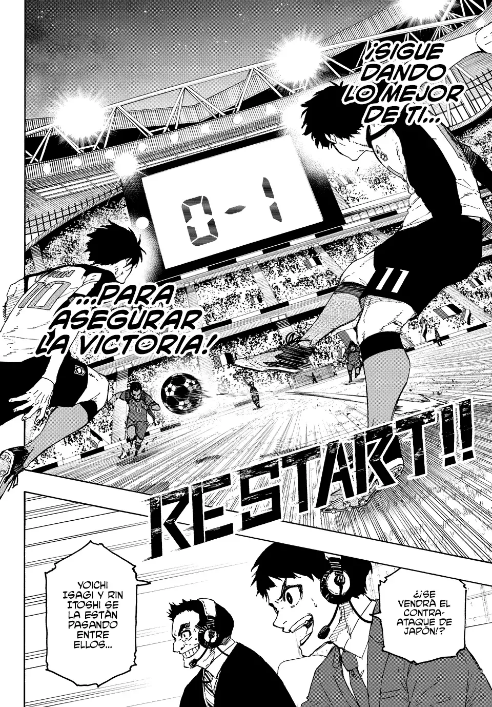Blue Lock Capitulo 331: Lógica página 10