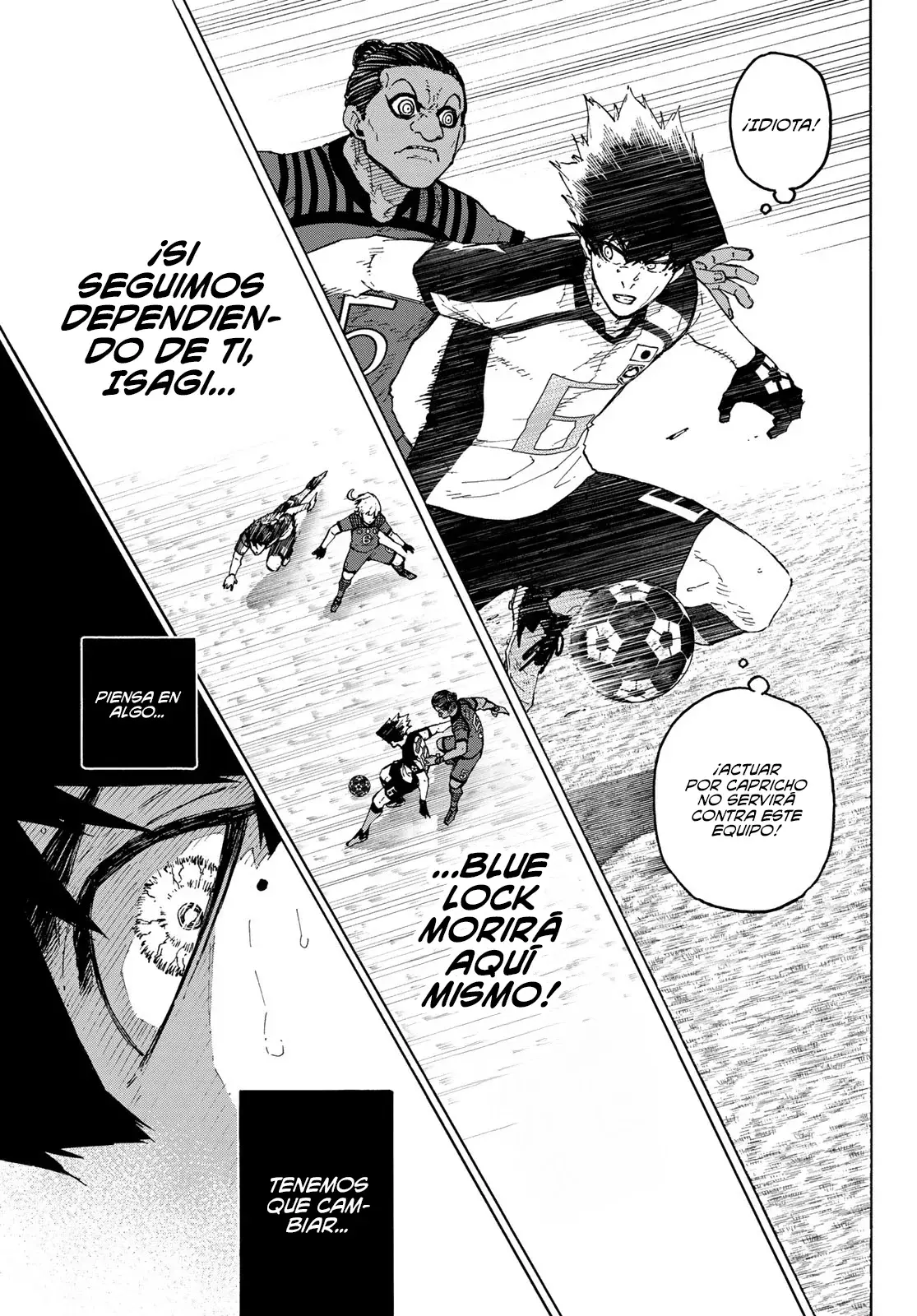 Blue Lock Capitulo 335: Transformación página 14