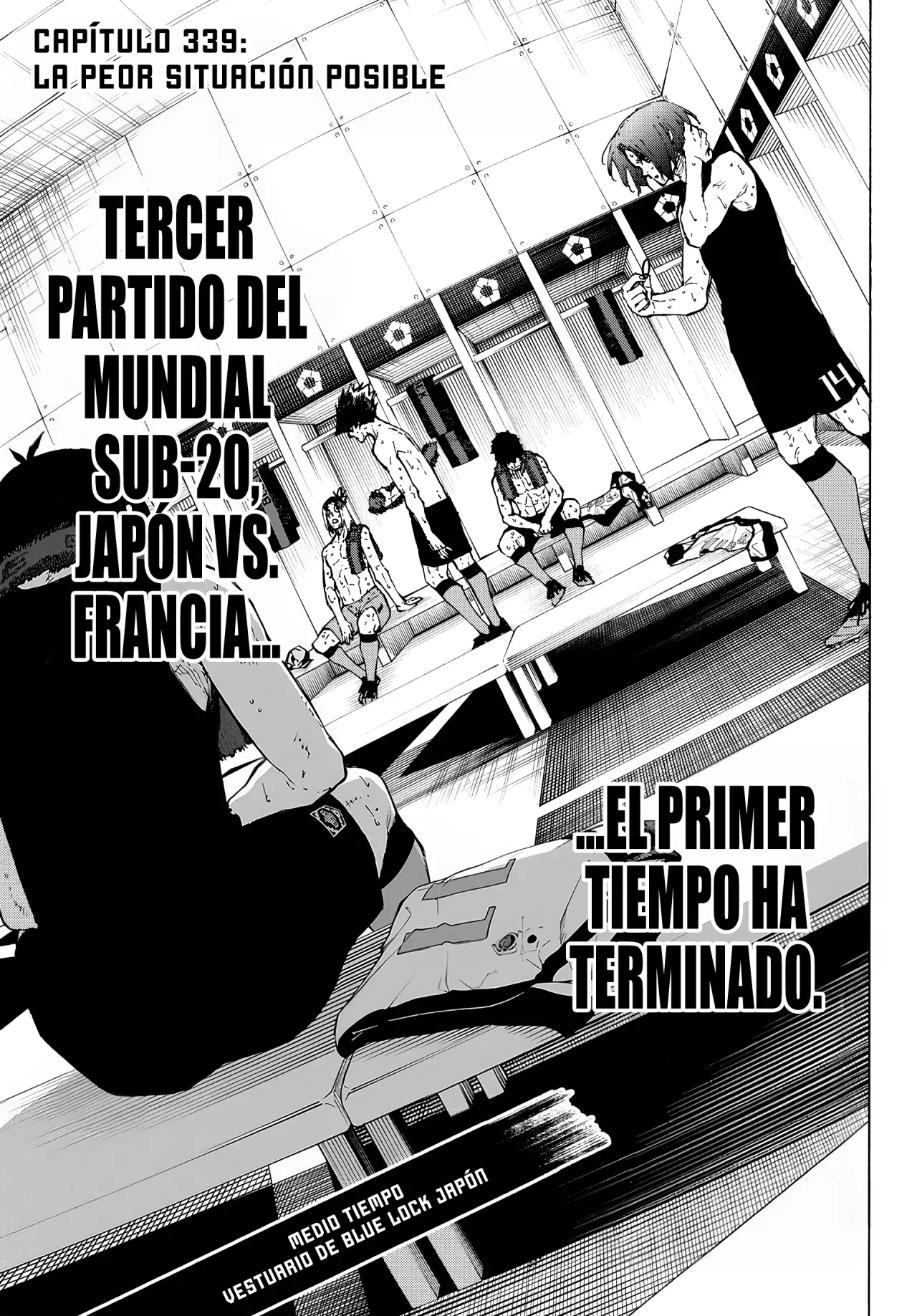 Blue Lock Capitulo 339: La peor situación posible página 4