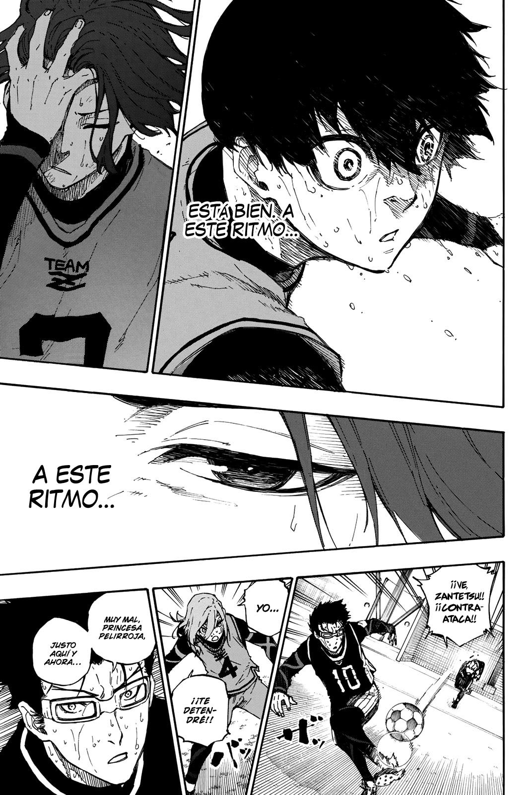 Blue Lock Capitulo 34: A este ritmo página 10