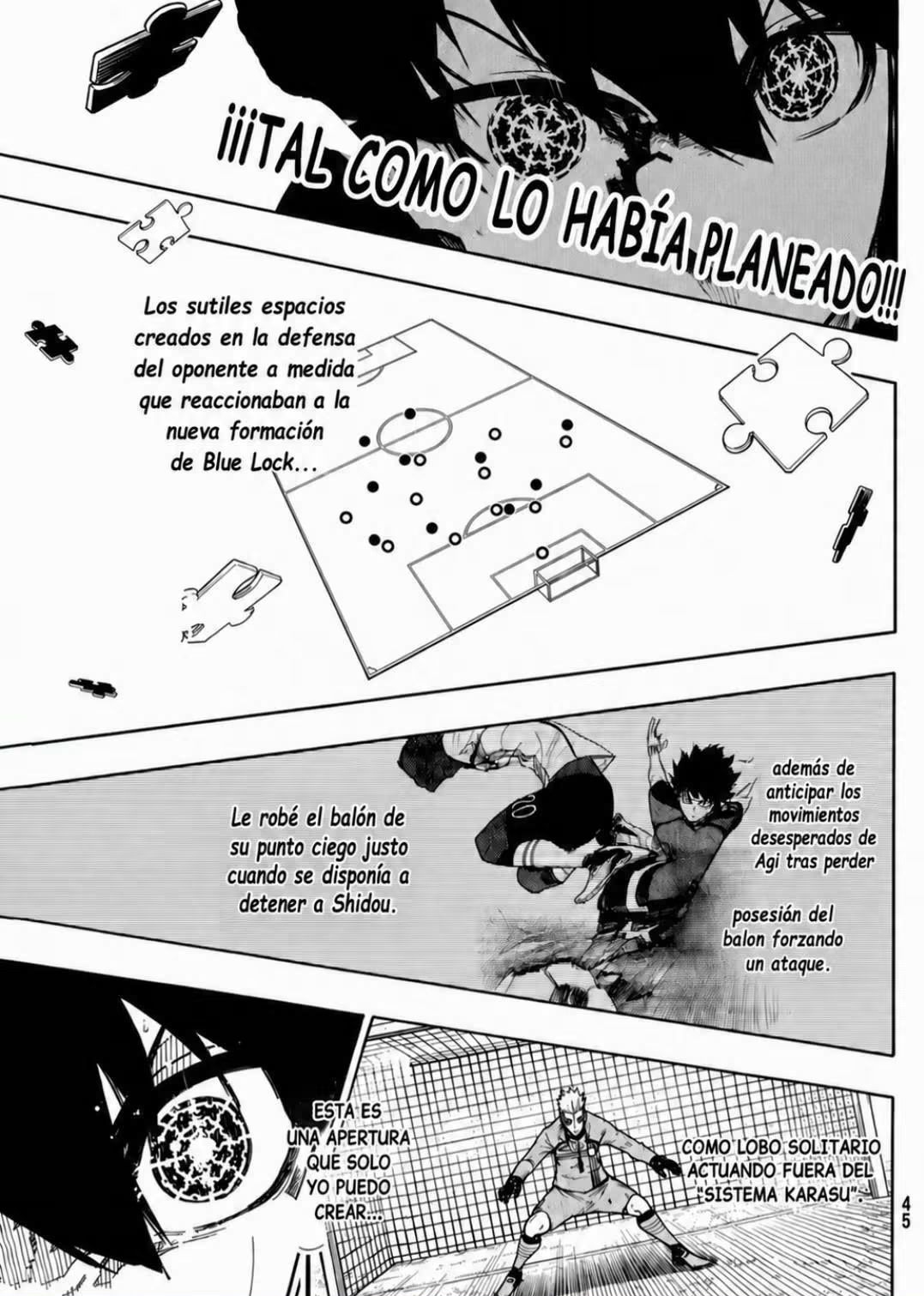Blue Lock Capitulo 358 página 9