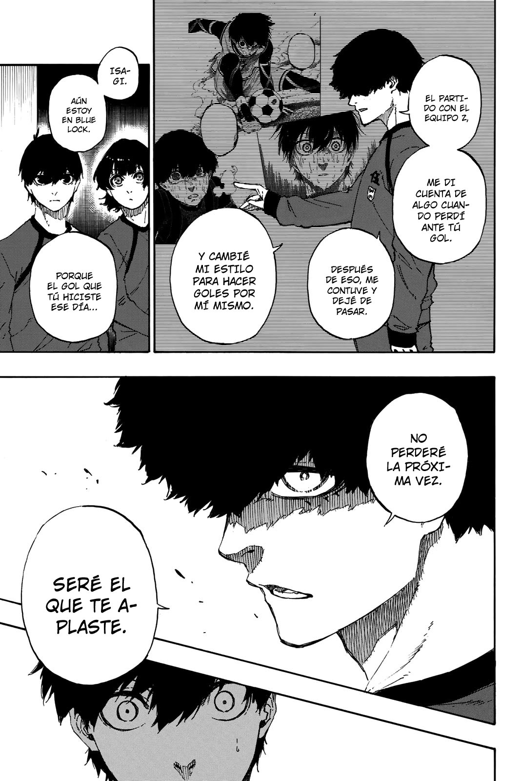 Blue Lock Capitulo 38: Más página 17