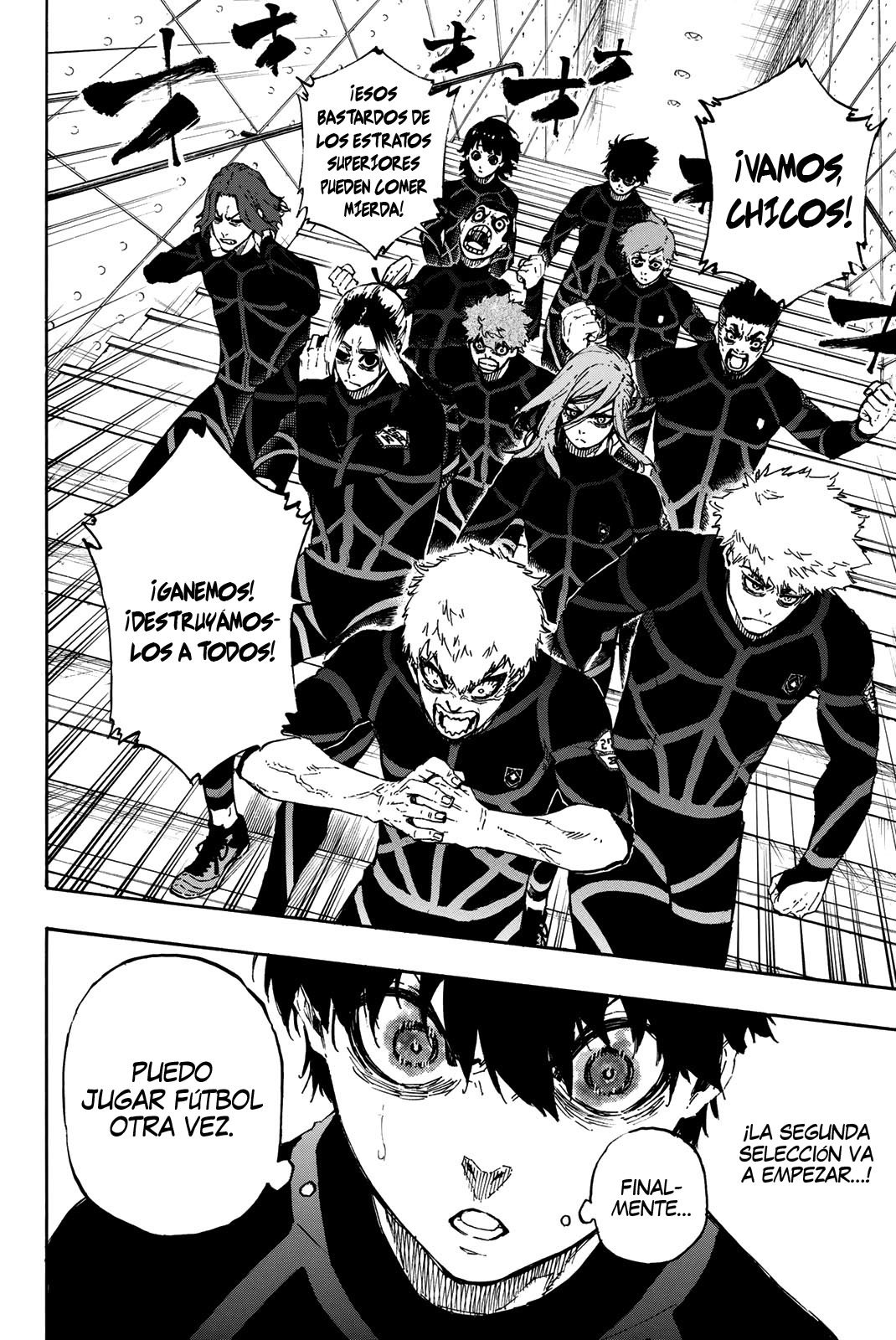 Blue Lock Capitulo 39: Hambre página 12