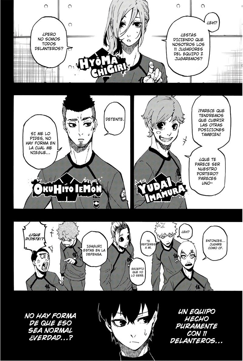 Blue Lock Capitulo 4: Ahora. página 11