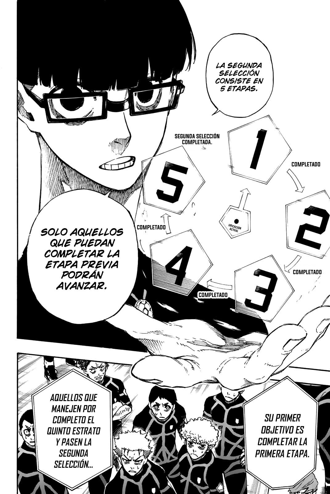 Blue Lock Capitulo 40: Segunda Selección página 3