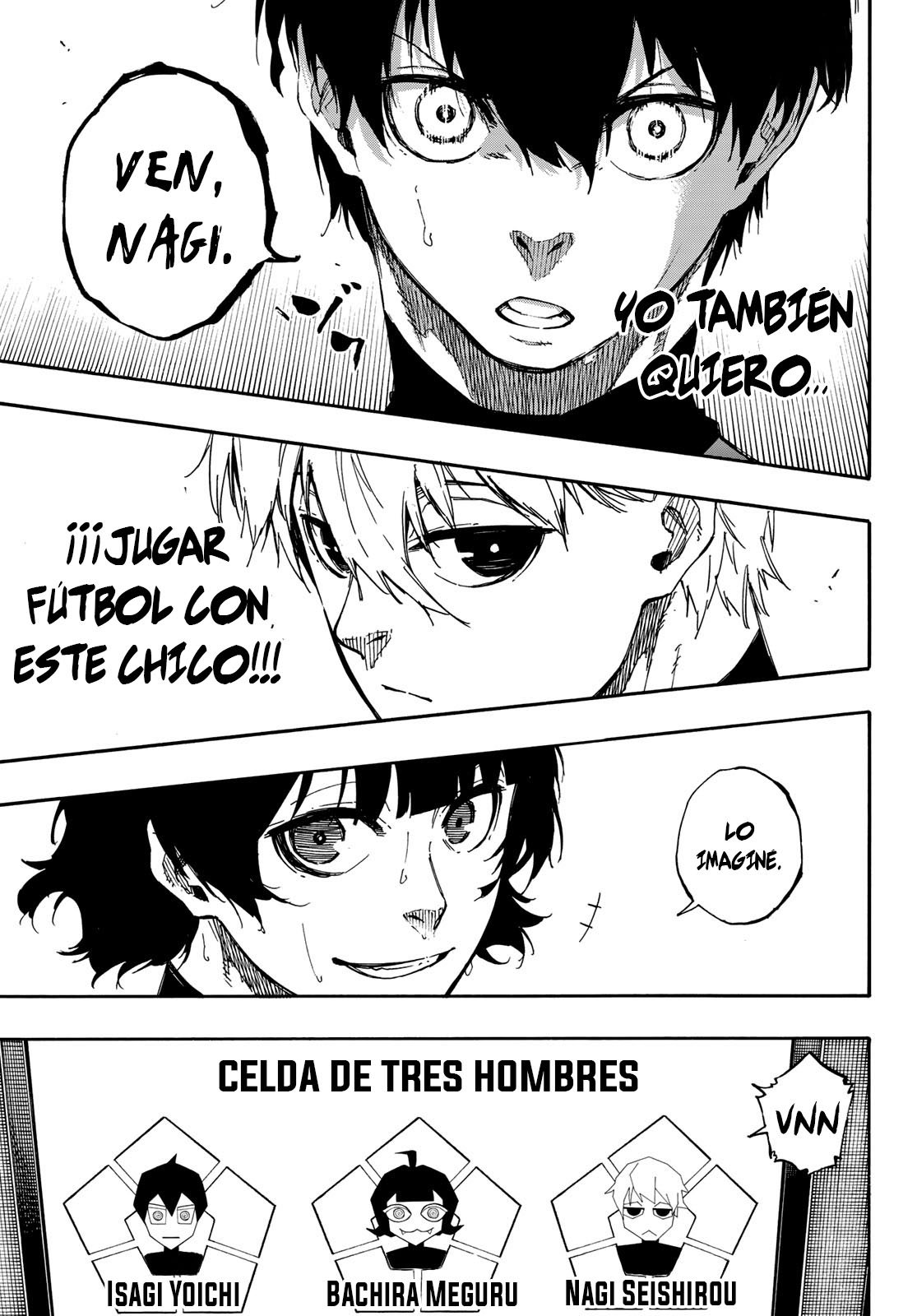 Blue Lock Capitulo 43: Un equipo de 3 página 13