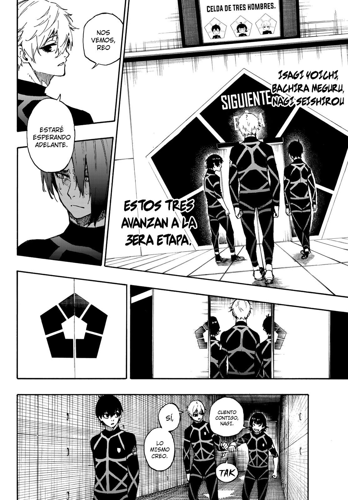 Blue Lock Capitulo 43: Un equipo de 3 página 14