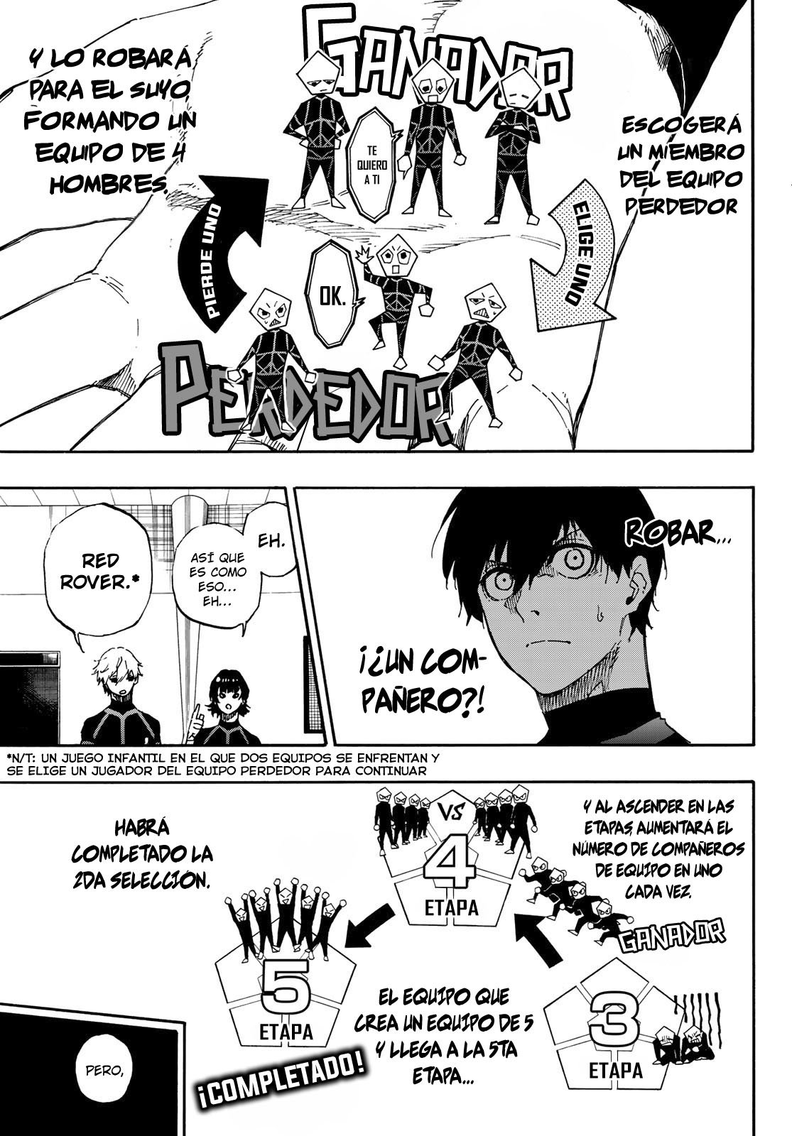 Blue Lock Capitulo 44: Batalla de rivalidad página 6