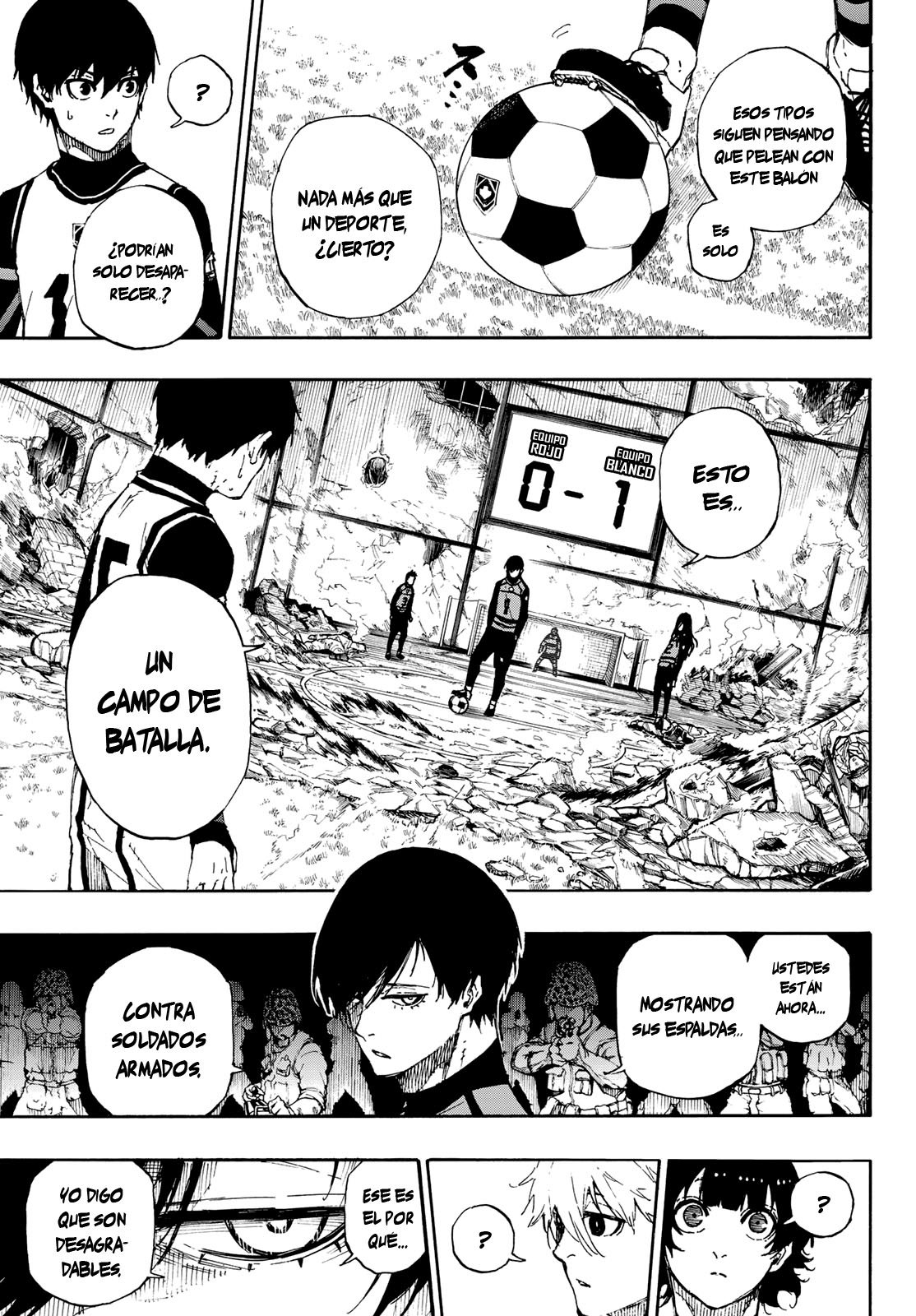 Blue Lock Capitulo 45: Combate a Muerte página 13