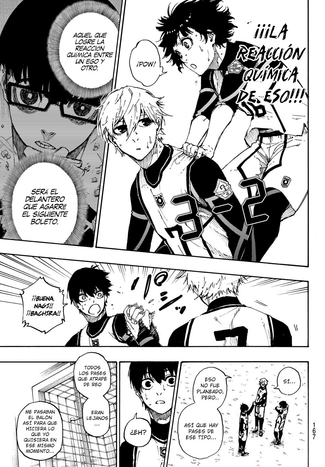 Blue Lock Capitulo 47: Reacción Química página 17