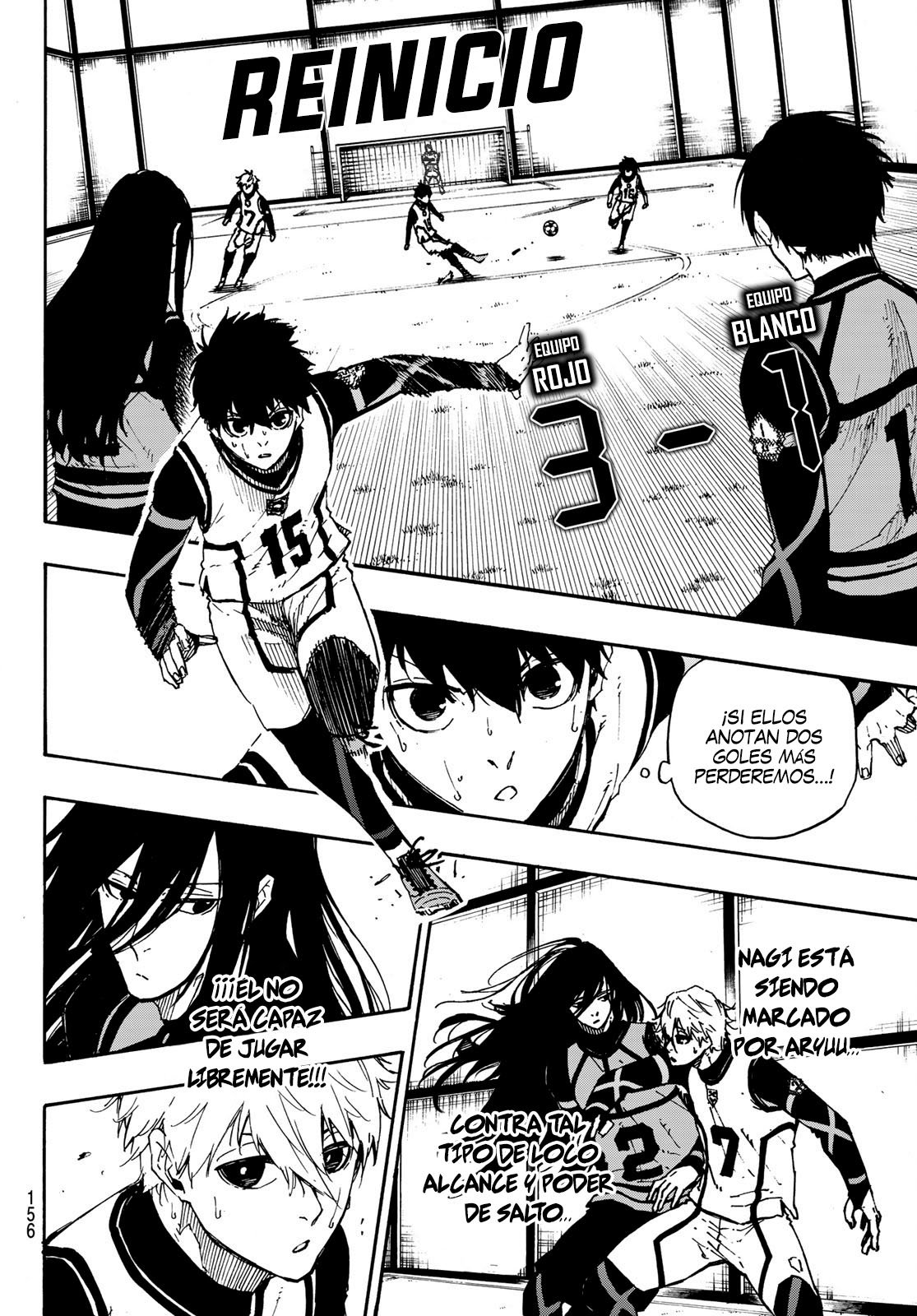 Blue Lock Capitulo 47: Reacción Química página 6