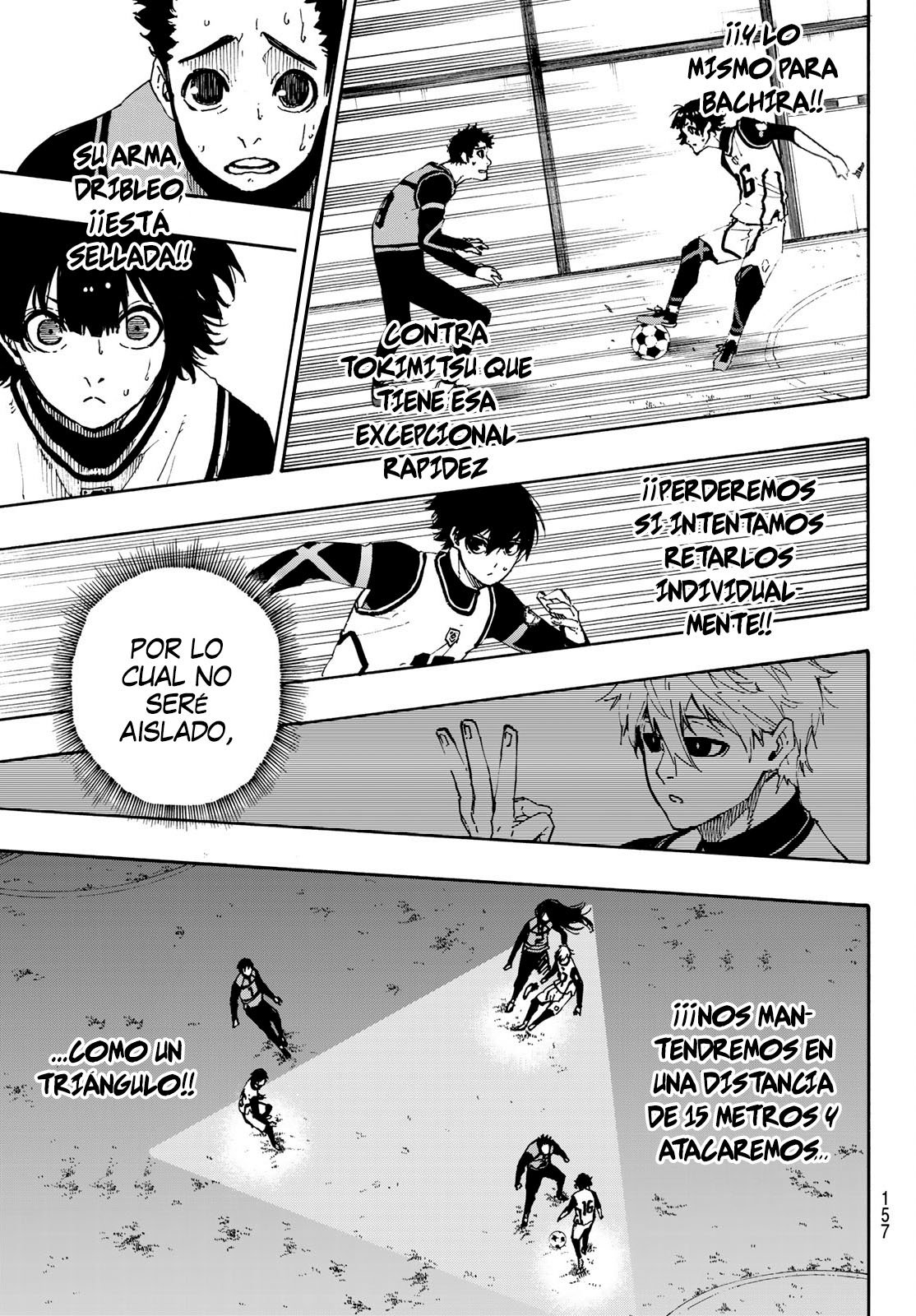 Blue Lock Capitulo 47: Reacción Química página 7