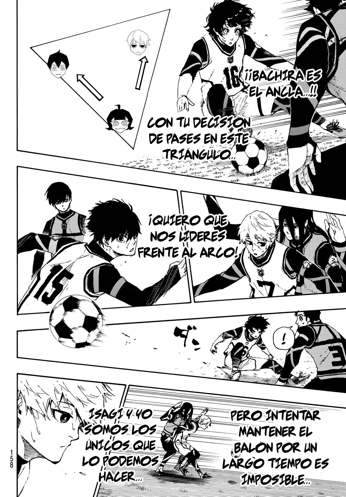 Blue Lock Capitulo 47: Reacción Química página 8