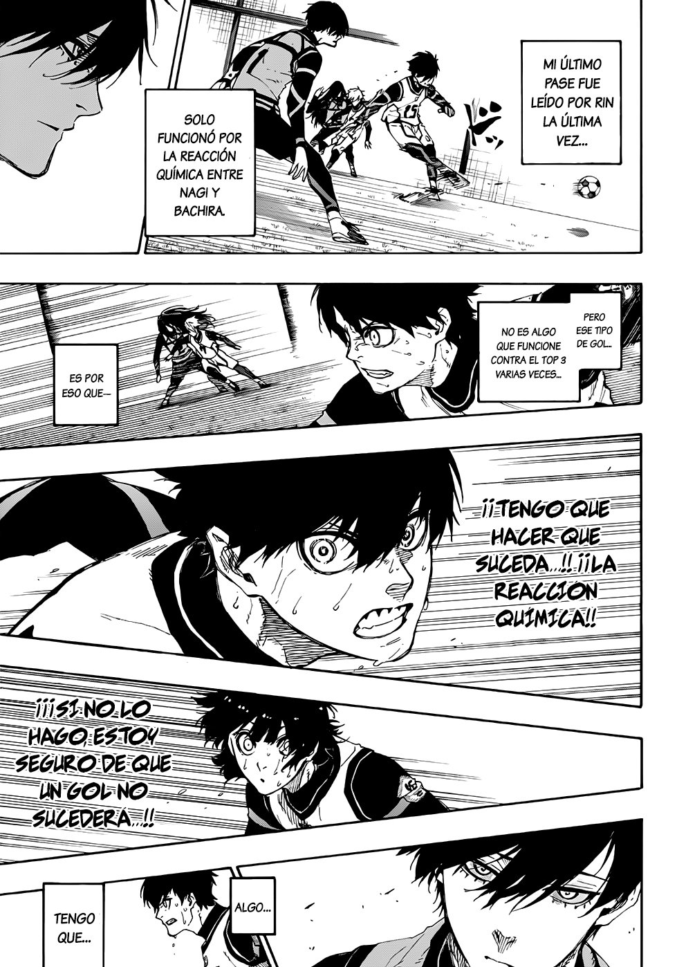 Blue Lock Capitulo 48: La belleza de esta parábola página 10