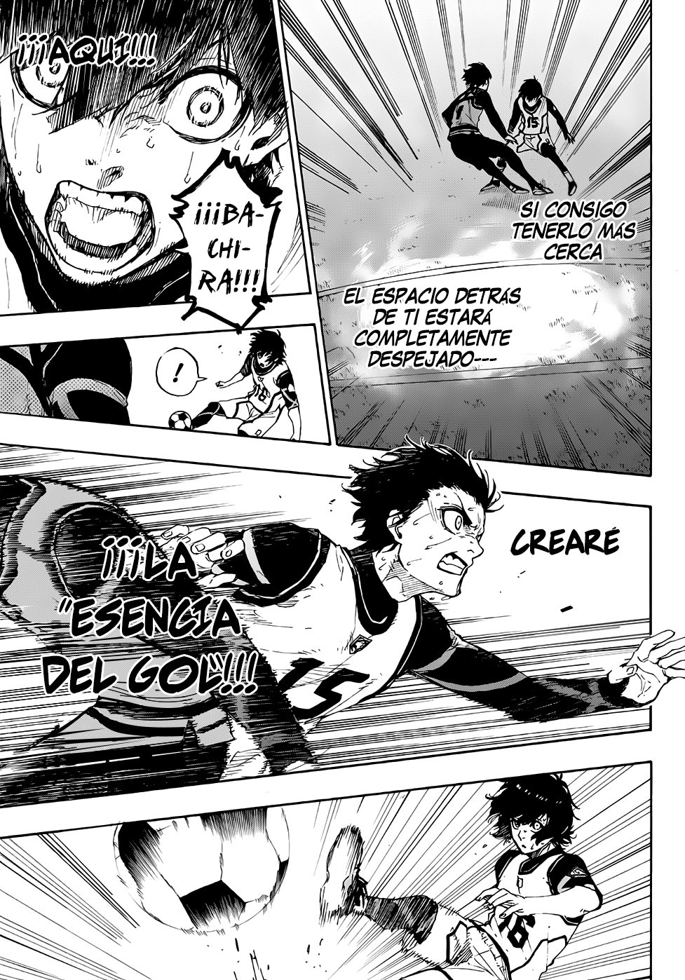 Blue Lock Capitulo 48: La belleza de esta parábola página 11