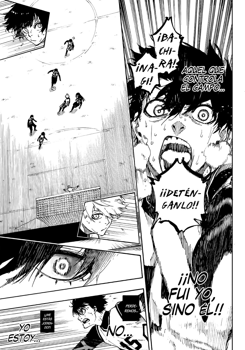 Blue Lock Capitulo 48: La belleza de esta parábola página 15