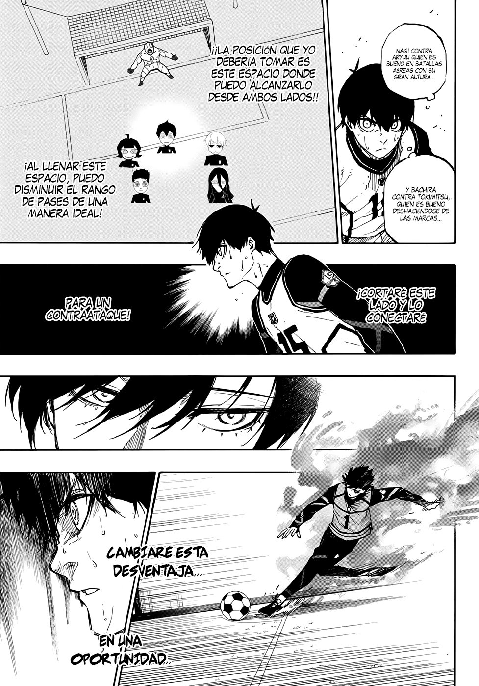 Blue Lock Capitulo 48: La belleza de esta parábola página 4