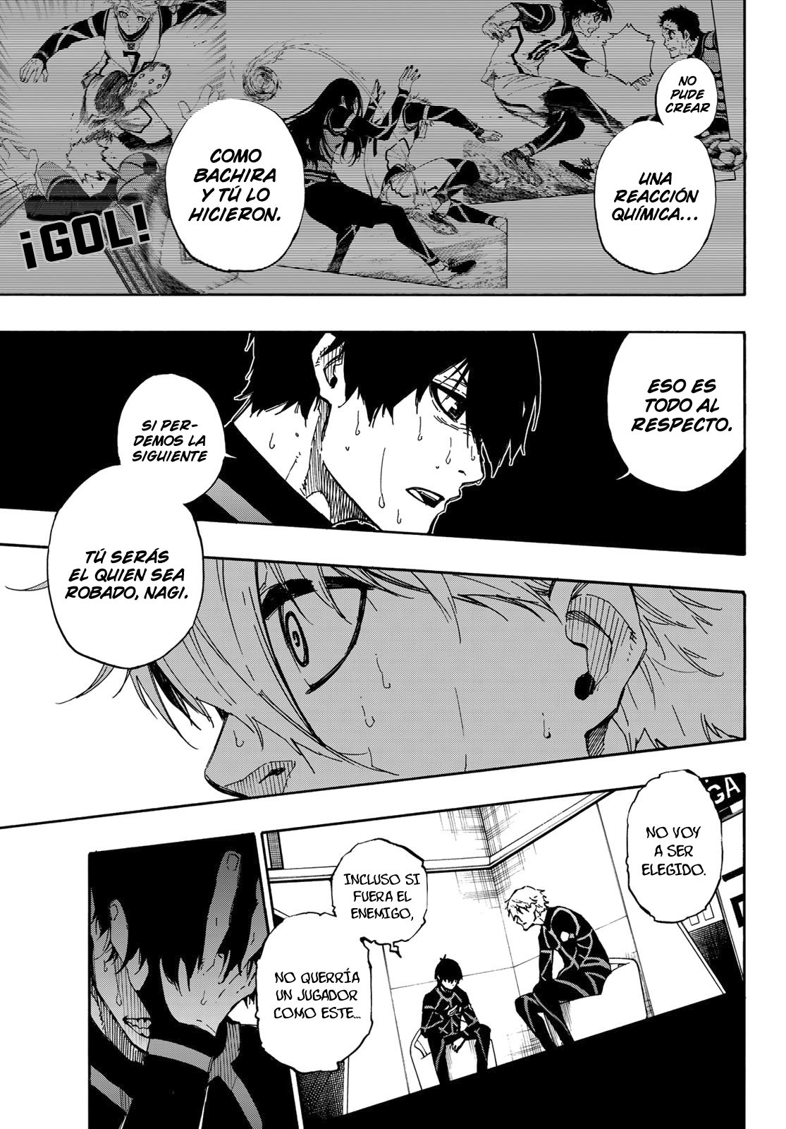 Blue Lock Capitulo 49: Después de la separación. página 12