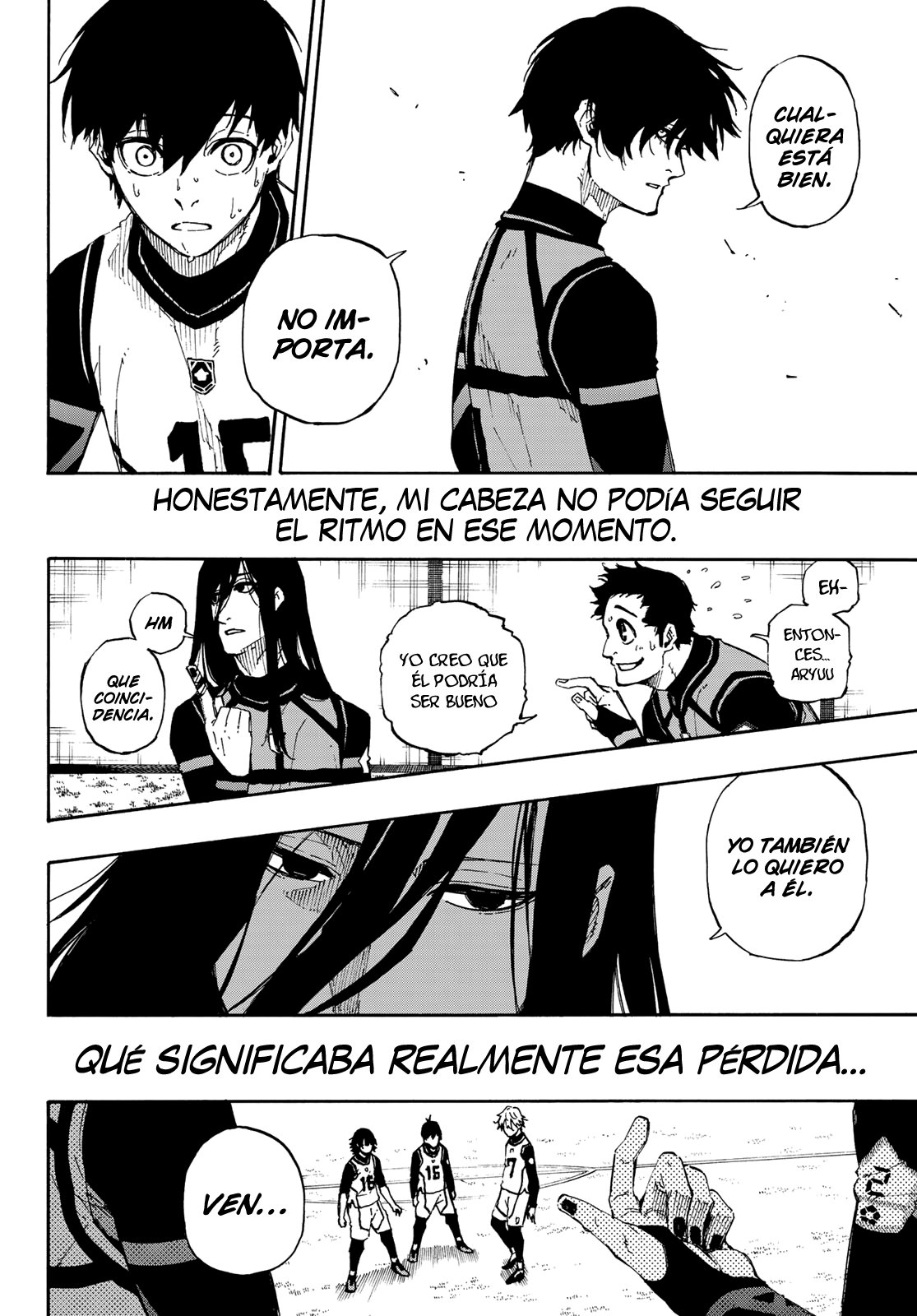 Blue Lock Capitulo 49: Después de la separación. página 3