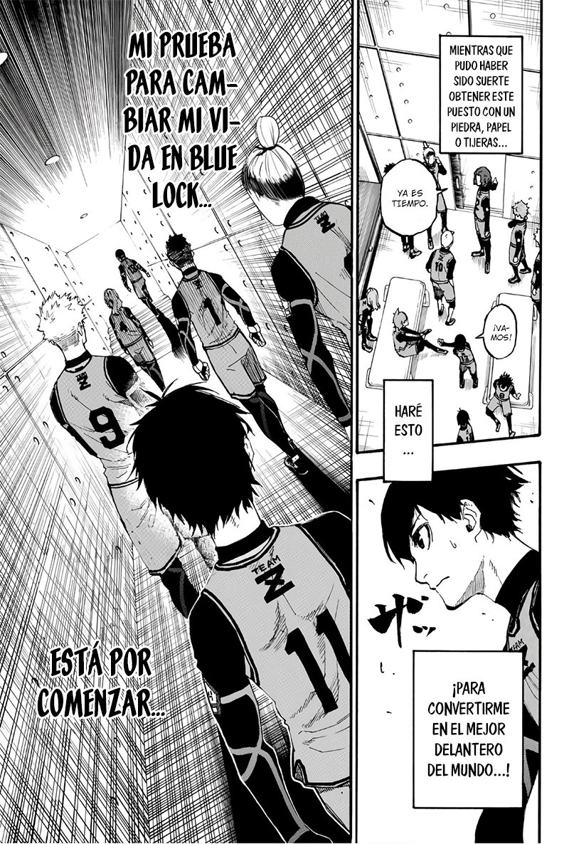 Blue Lock Capitulo 5: Fútbol desde cero página 10
