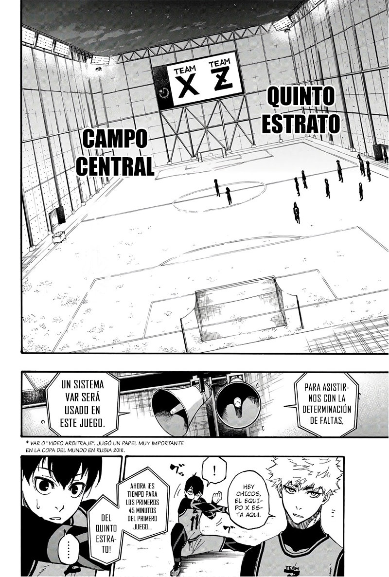 Blue Lock Capitulo 5: Fútbol desde cero página 11
