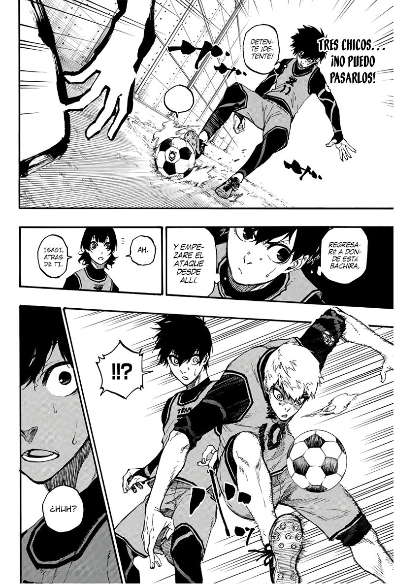 Blue Lock Capitulo 5: Fútbol desde cero página 15