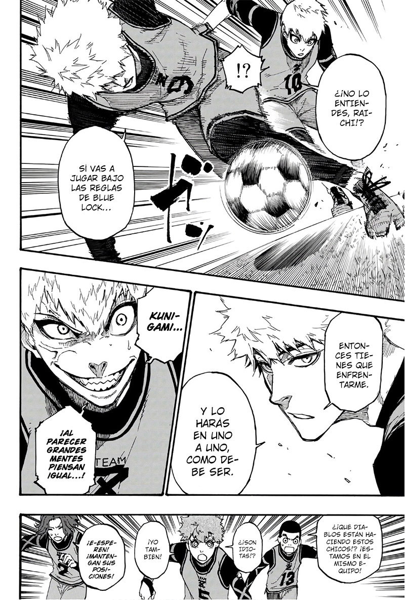 Blue Lock Capitulo 5: Fútbol desde cero página 17