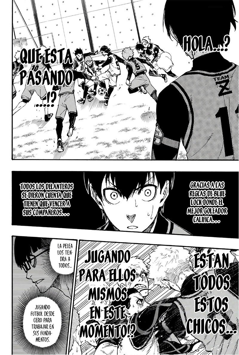 Blue Lock Capitulo 5: Fútbol desde cero página 19