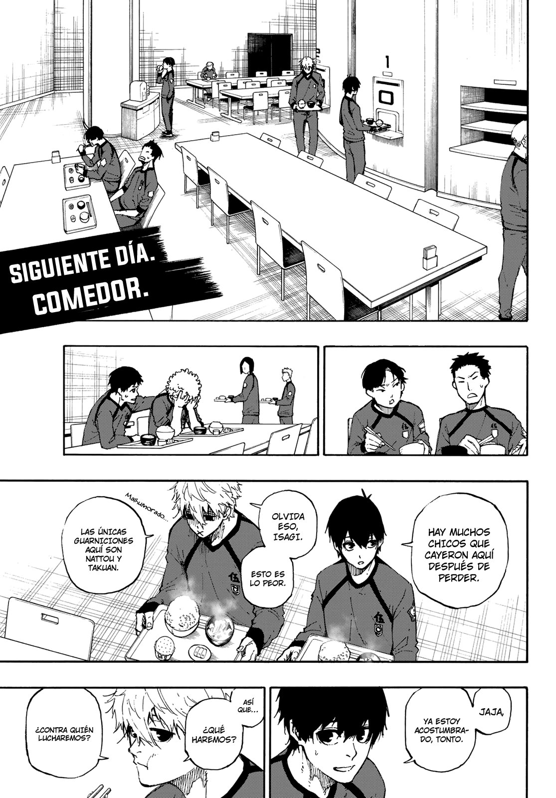 Blue Lock Capitulo 50: Partido Establecido página 15