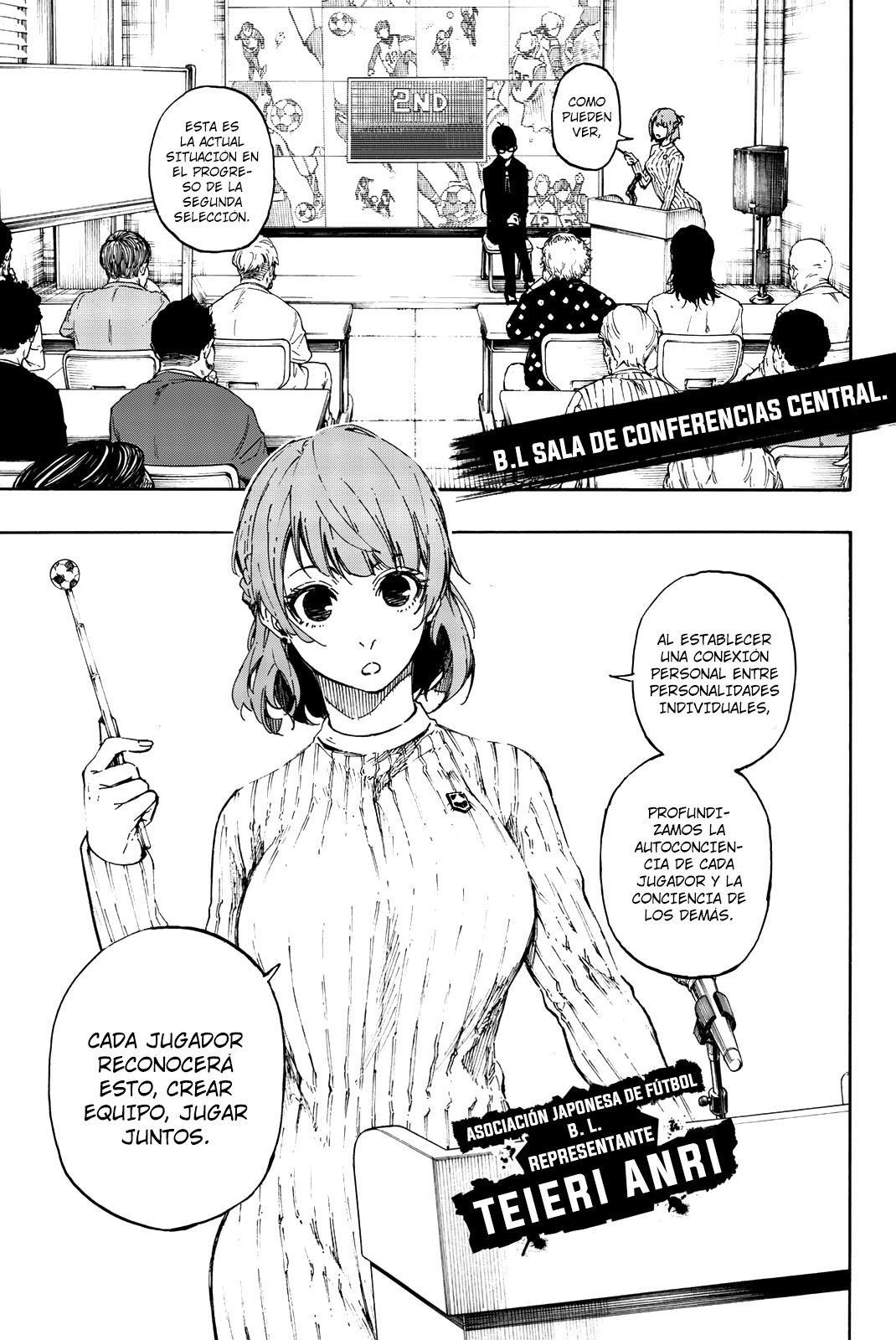 Blue Lock Capitulo 56: Prueba de que se juega con vidas página 12