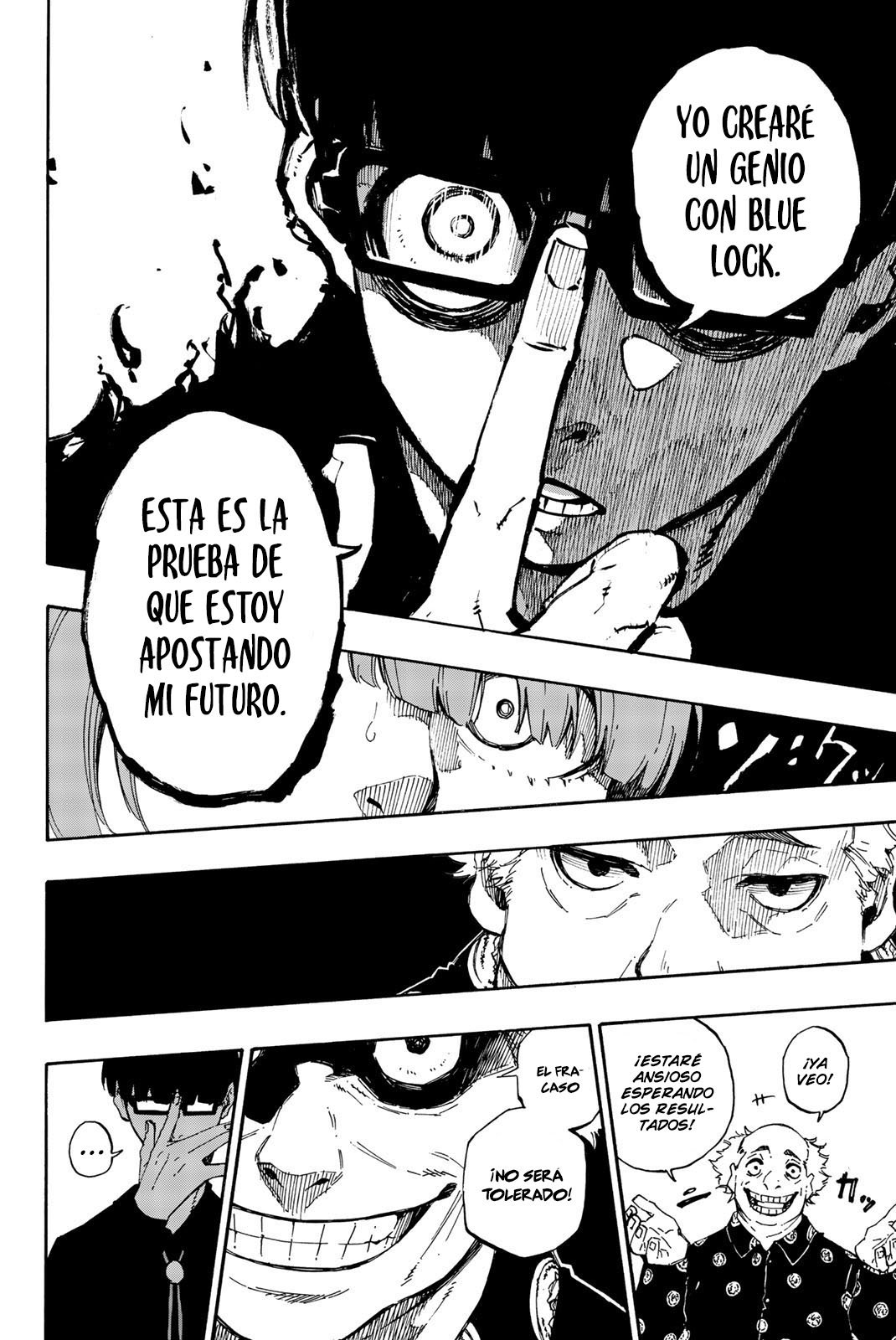 Blue Lock Capitulo 56: Prueba de que se juega con vidas página 19